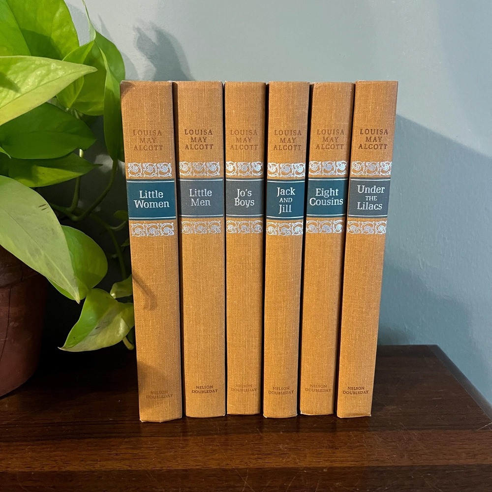 Louisa May Alcott 6 Book Set Little Women 1955 HC Unread